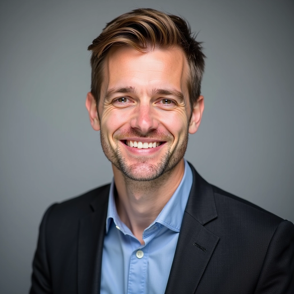 Maarten van den Berg, Senior Product and Lifestyle Editor at studyacademy B.V., specializing in ergonomic commuter bag design and sustainable carry solutions for urban professionals